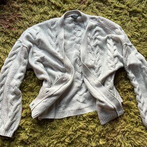 cottagecore preppy coquette cardigan